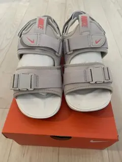 Nike スポーツサンダル ライトグレー 25.0cm