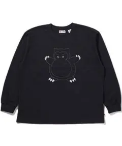 POKEMON UNISEX ロングスリーブTシャツ カビゴン ポケモン
