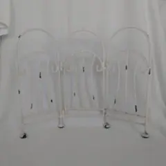 アイアン製シャビーホワイトフェンス