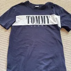 TOMMY JEANS Tシャツ S ネイビー/グレー