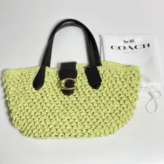 COACH コーチ ストロー スモールトート CA034