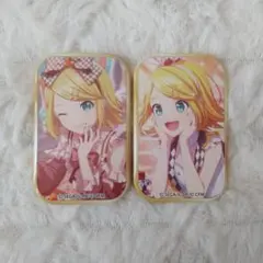 プロセカ 鏡音リン スクエア缶バッジセット - メルカリ