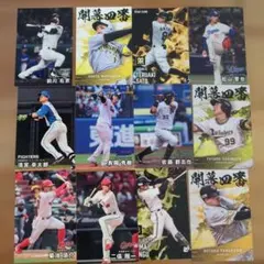 カルビー 　2025プロ野球チップスカード　12枚セット
