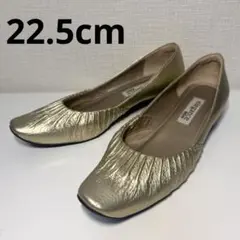 美品✨ elegance 卑弥呼 エレガンスヒミコ ギャザーフラットパンプス