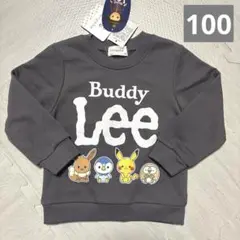 Buddy Lee ポケモン トレーナー 100サイズ　コラボ　モンポケ