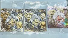 ワンピース大海賊シールウルトラスーパーレア＋×2枚SGR×1