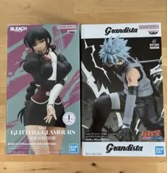 BLEACH 涅ネム NARUTO はたけカカシ フィギュア 2点セット新品