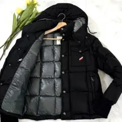 MONCLER モンクレール ダウンジャケット ALBAN アニメタグ 黒