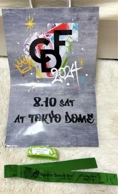 CDF コムドット　銀テープ ラバーバンド