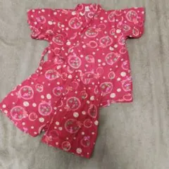 金魚と水玉模様の甚平 90cm