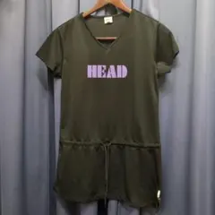 HEAD Vネック　半袖 Lサイズ 黒　Мサイズ　チュニック　テニスのサムネイル