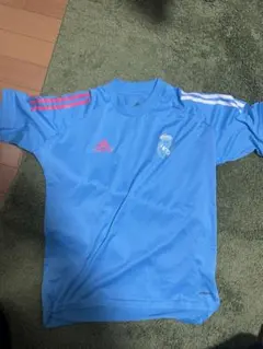 レアル・マドリード プラクティスシャツ ユニフォーム 水色 レアルマドリード