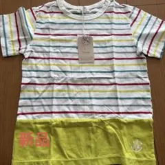 新品 タグ付き　Seraph マルチボーダー Tシャツ　男女問わず　140のサムネイル