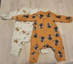 BREEZE　ブリーズ　ベビー服　ロンパース　80cm　2枚セット