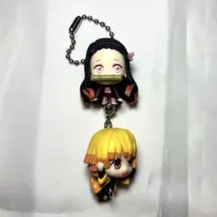 鬼滅の刃 つまんでつなげてマスコット 善逸 禰豆子