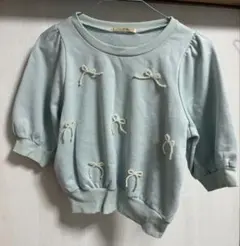 Emsexcite エムズエキサイト トップス レディース服 リボン付き 半袖