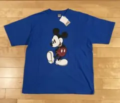 新品未使用☆ミッキーマウス 半袖 Tシャツ ディズニー Disney ブルー