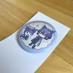 にじさんじ 小柳ロウ クロミサンリオコラボ 缶バッジ - メルカリ