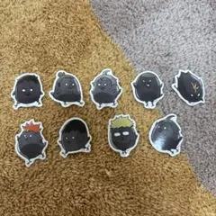 ハイキュー!!ファンパーク ミニダイカットステッカーセット (宮城)