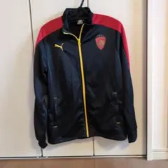 Puma スポーツジャケット 黒/赤/黄