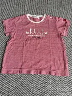 ELLE POUPON ボーダーTシャツ　95センチのサムネイル