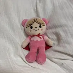 あかちゃんマンぬいぐるみ ピンク