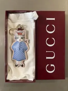 GUCCI ヒグチユウコ　日本限定　ライトブルー ベージュ カードケース GUCCI ヒグチユウコ 日本限定 ライトブルー ベージュ カードケース