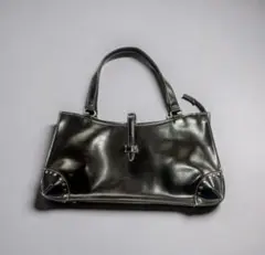 00s archive leather shoulder bag grunge