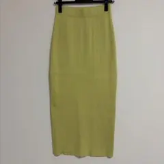 Discort ラメニットスカート