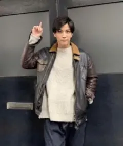 glamb ブレインレザーライダースジャケット