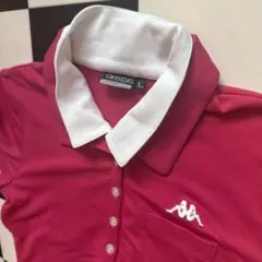 Kappa レディースポロシャツ L ピンク