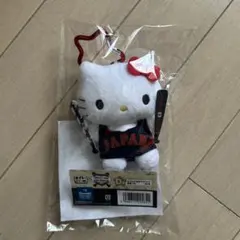 サンリオ タイトーくじ 侍ジャパン D賞 キティ ぬいぐるみ