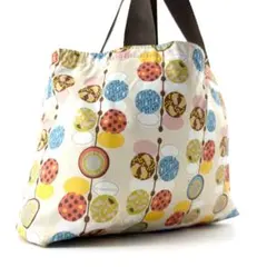 LeSportsac　トートバック　ナイロン　総柄　マルチカラー　肩掛け