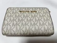 MICHAEL KORS MKロゴ二つ折り財布