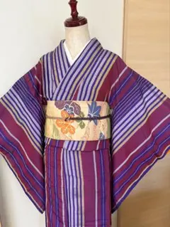 2025年最新】着物 銘仙の人気アイテム - メルカリ