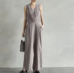 AIMER ストレートパンツオールインワン Mサイズ