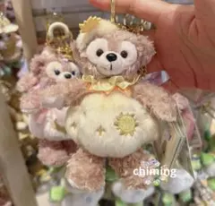 香港ディズニー　クラウド　くも　シェリーメイぬいぐるみキーチェーンのサムネイル