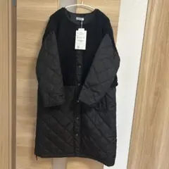 hareiro ボアキルティングコート