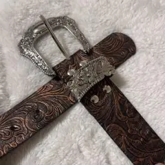 ウエスタンベルト y2k アメカジ グランジ アンティーク 男女兼用