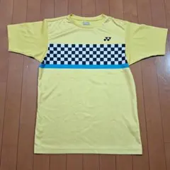 廃盤 バドミントン Tシャツ イエロー チェックのサムネイル