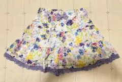 アナスイミニ 新品 140 スワン刺しゅう暖パン ねこ パンツ - メルカリ