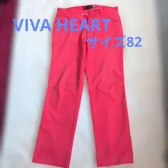 VIVA HEART ゴルフパンツ ピンク 82のサムネイル