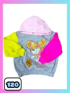 パウパトロール　スカイ　パウパトー　H&M カラフルパーカー 120サイズ