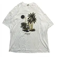 90s メキシコ製 コズメル 観光Tシャツ メンズ 3XL相当 ゆるだぼ 古着