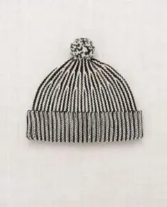 MISHA&PUFF garter hat licorice　4-8y