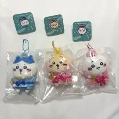 ちいかわ　七夕だねマスコット　ちいかわ　ハチワレ　うさぎ　3点セット