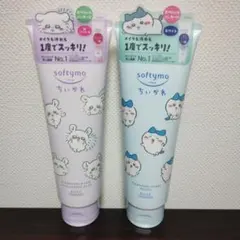 ソフティモ　ちいかわクレンジングフォーム ハチワレとモモンガ計2本のサムネイル