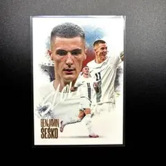 希少サッカーカード ベンジャミンシェシュコ スロベニア代表 futera FX