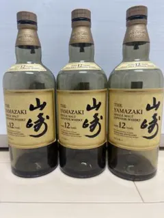山崎 12年 シングルモルトウイスキー 700ml　空き瓶(未洗浄)のサムネイル
