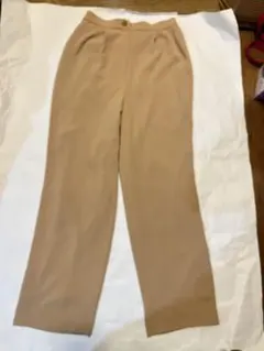 【中古　美品】レナウン　ベージュパンツ　裏地付き　春秋日本製